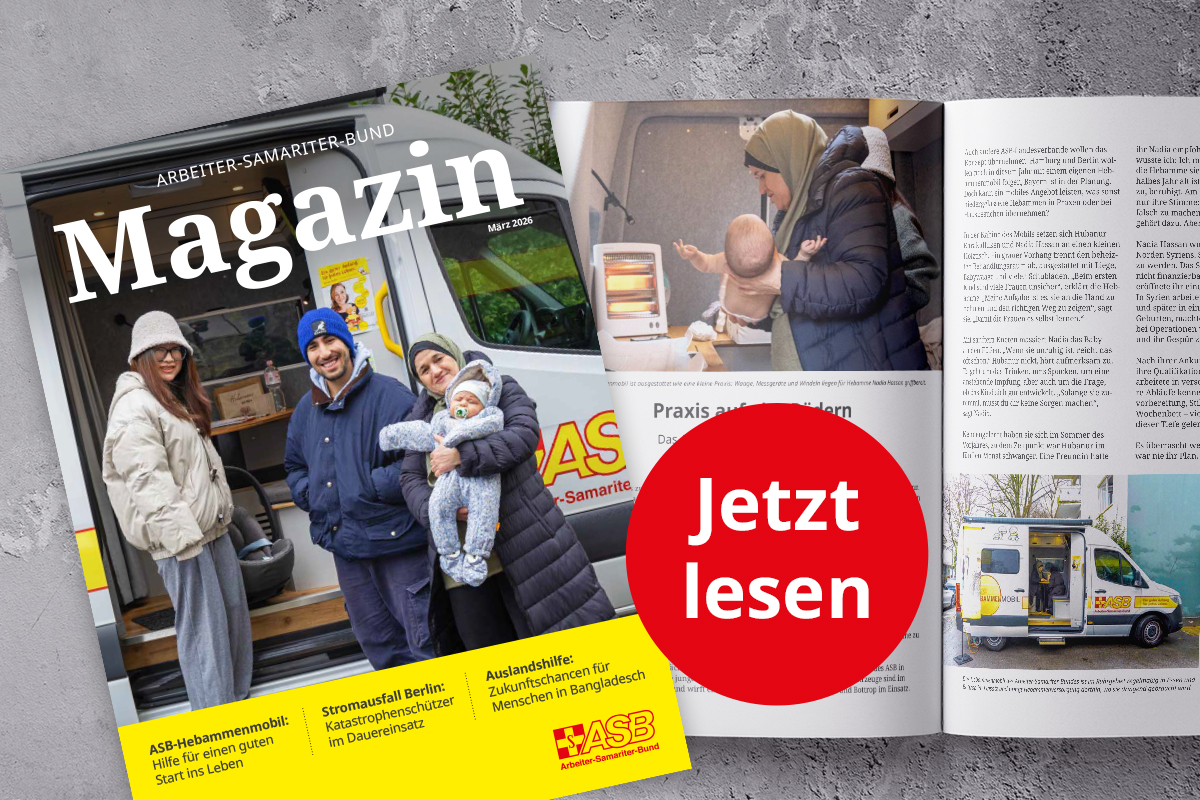 Das aktuelle ASB-Magazin ist erschienen – jetzt online lesen!