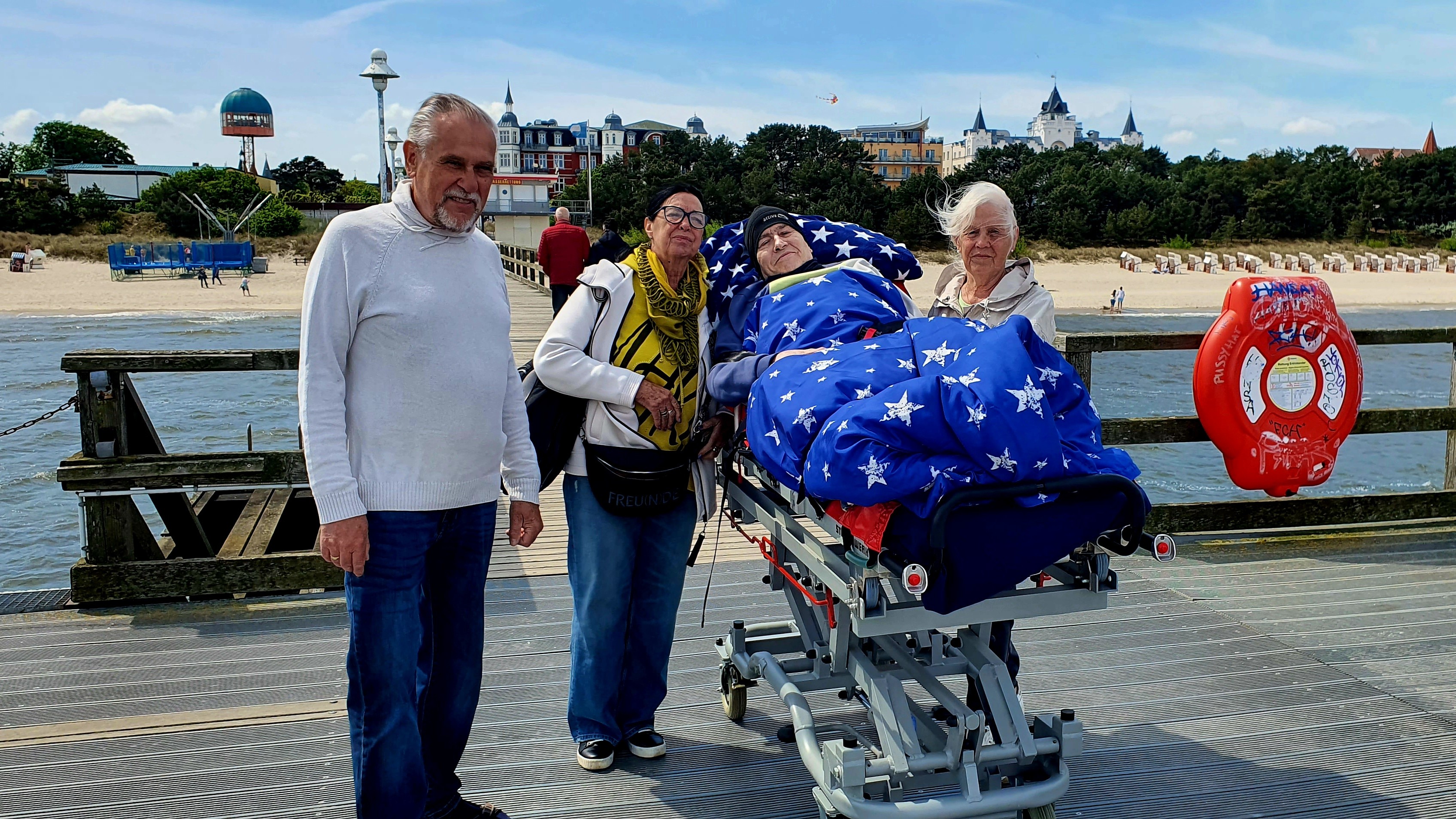 Einmal noch … meinen Bruder an der Ostsee besuchen