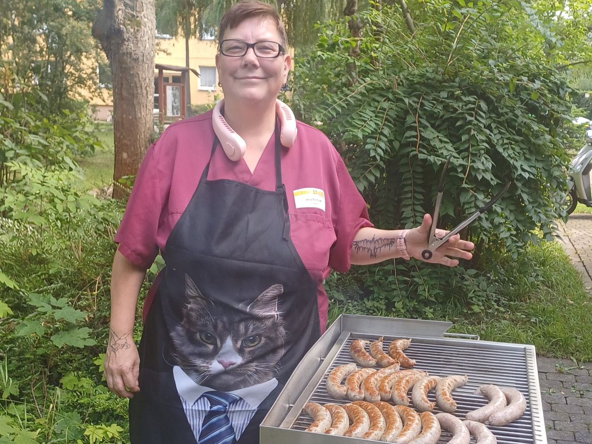 Sonnig-warme Grillnachmittage in Böhlen