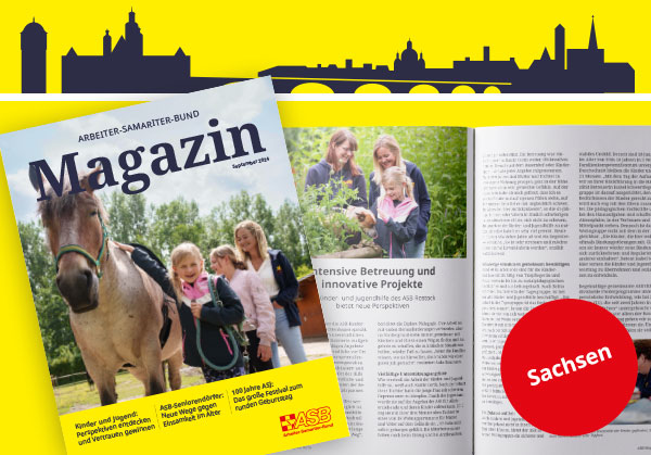 Das neue ASB-Magazin ist da! Jetzt online lesen.