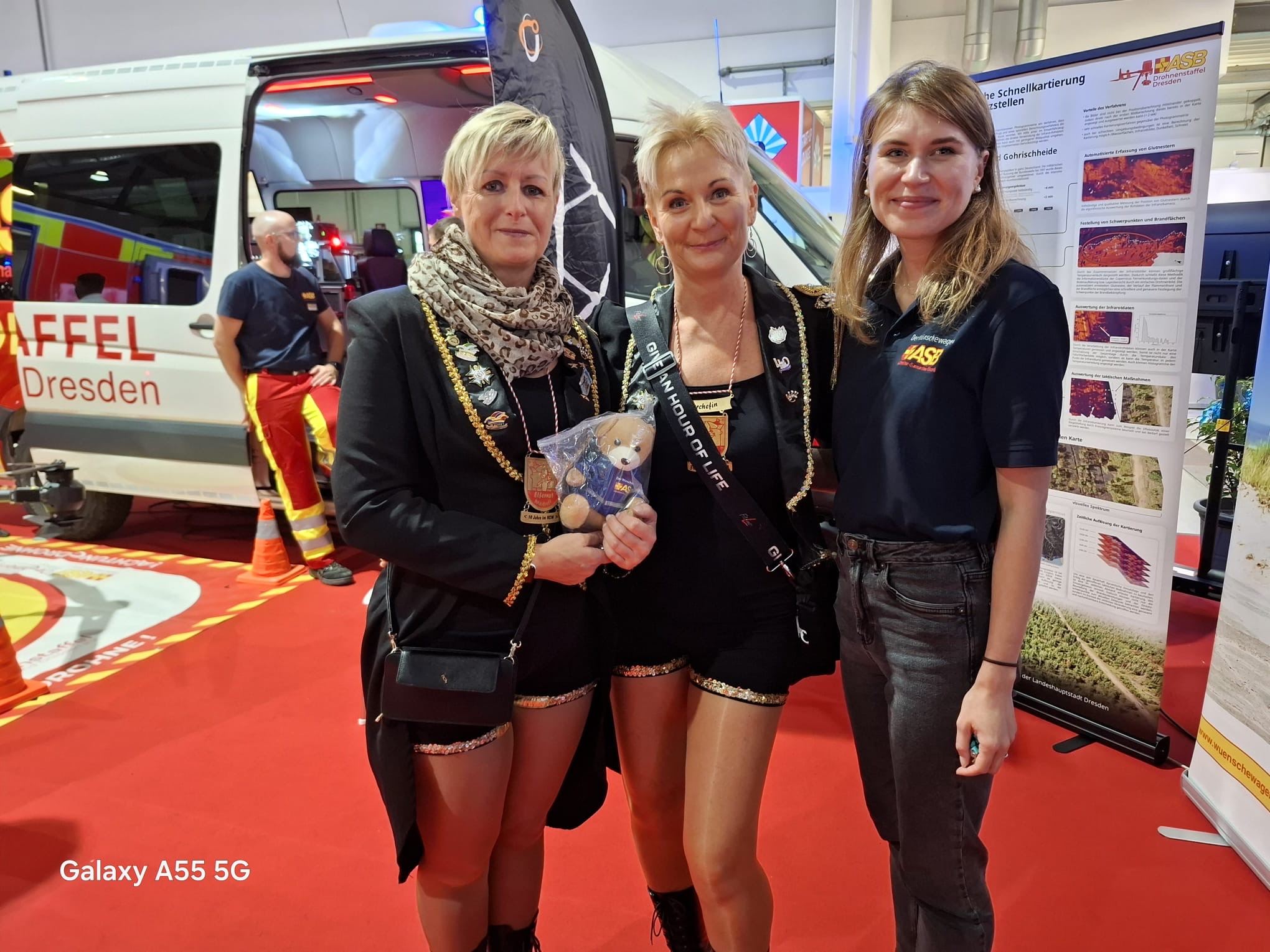 Überraschung auf der FLORIAN-Messe in Dresden 