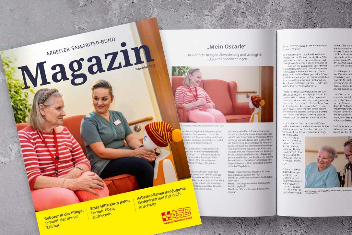 ASB-Magazin und ASB-Jahrbuch sind online!