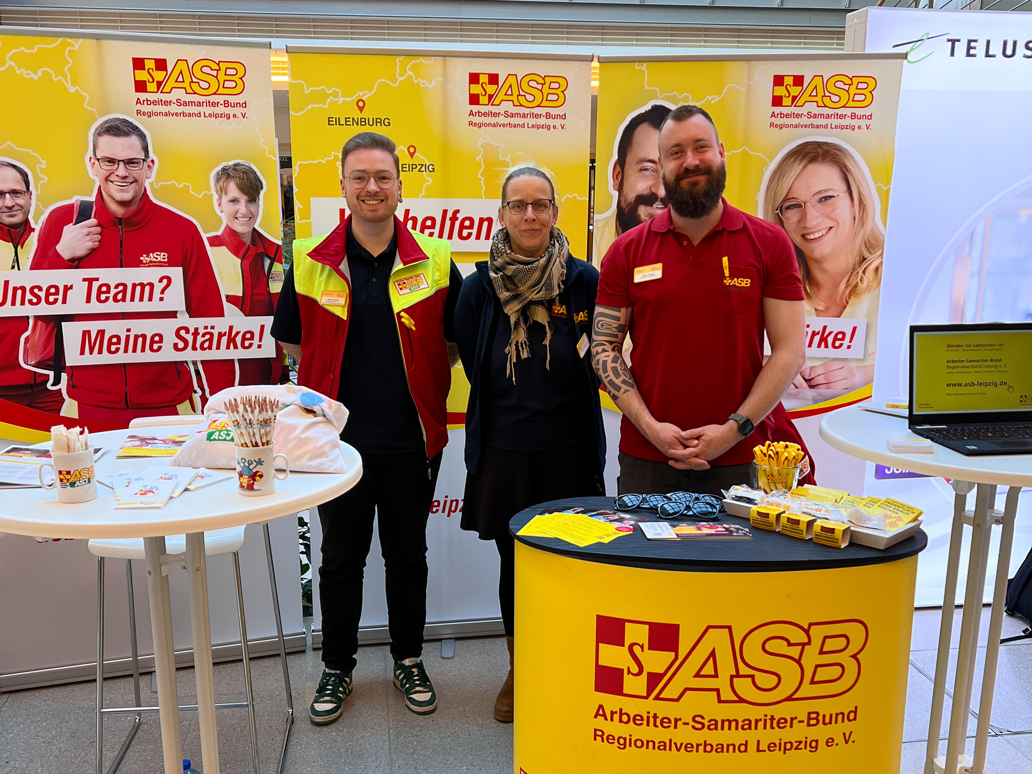 ASB Leipzig auf Ausbildungs- & Jobmessen