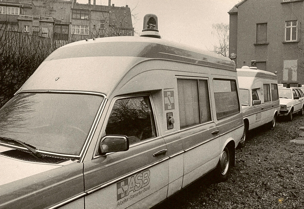 1991 - erste Fahrzeugflotte