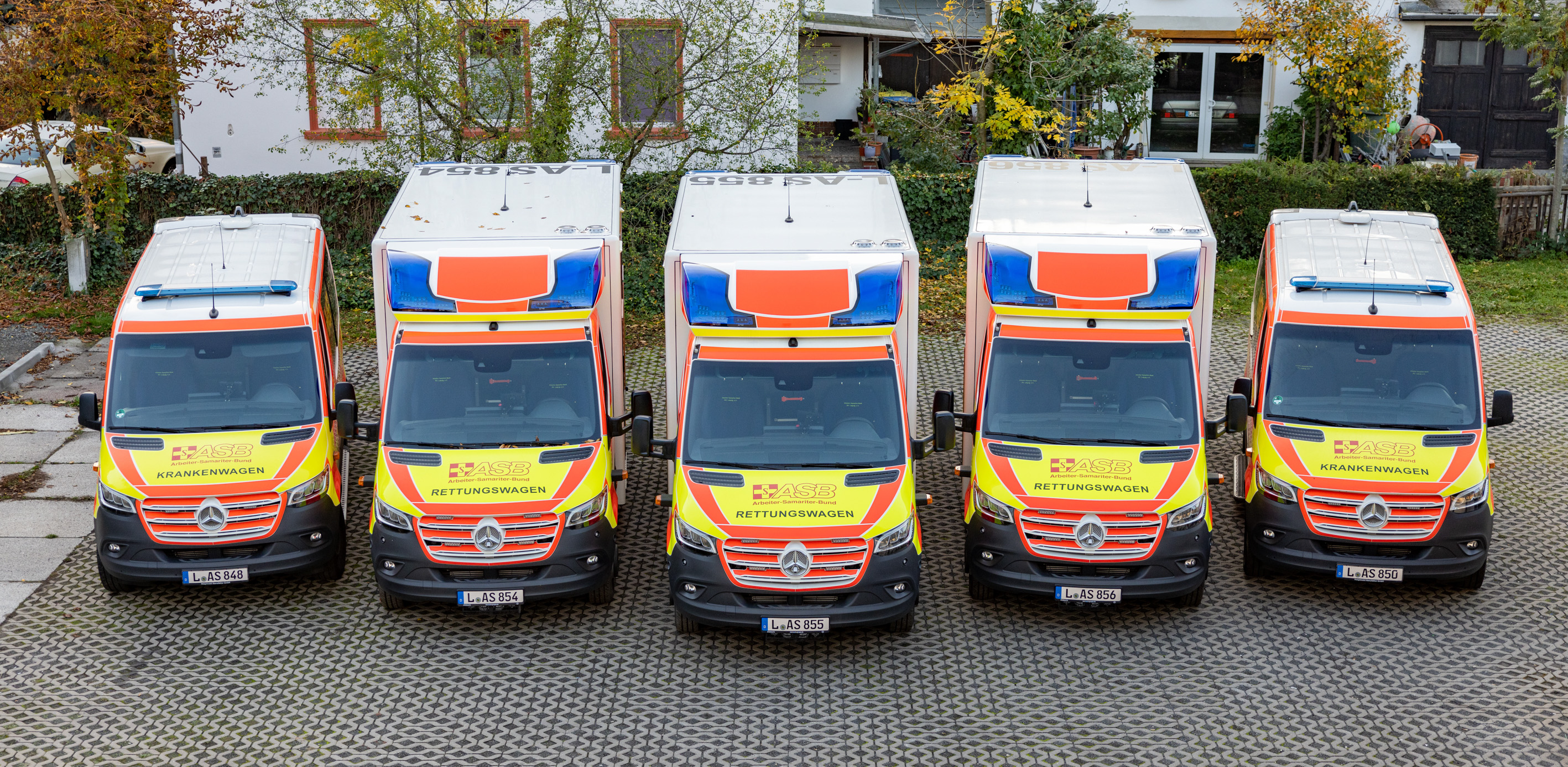 Neue Fahrzeuge für Rettungsdienst und Krankentransport