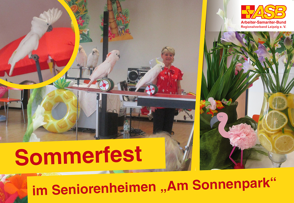 Sommerfest im Seniorenheim "Am Sonnenpark"